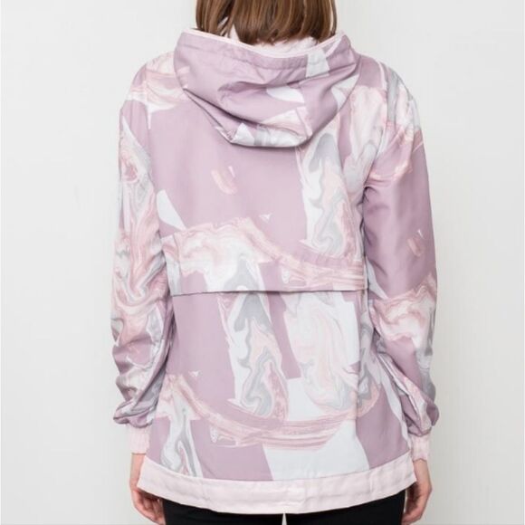 Nike Sportswear Windbreaker‎ Marble All Over Print Jacket, Size Small - Picture 6 of 11